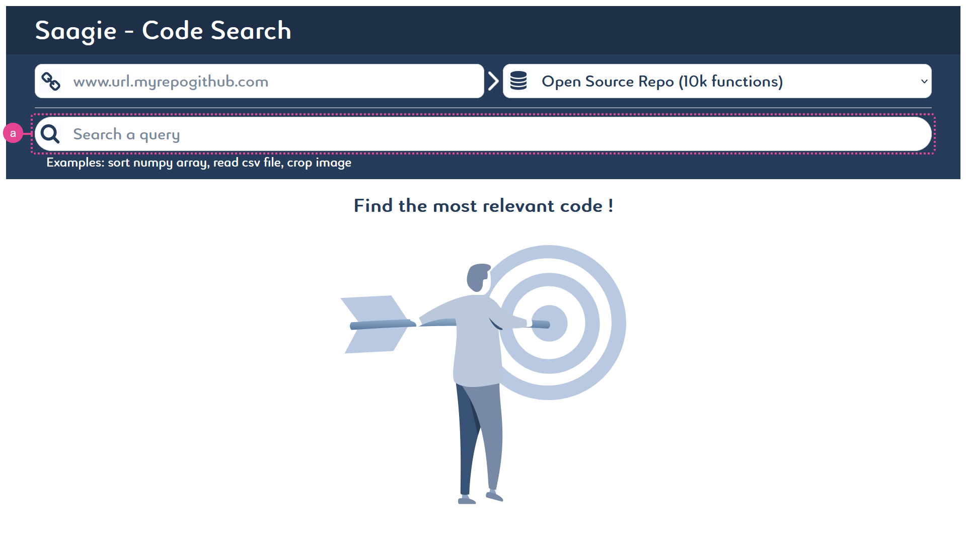 add on saagie code search default codebase