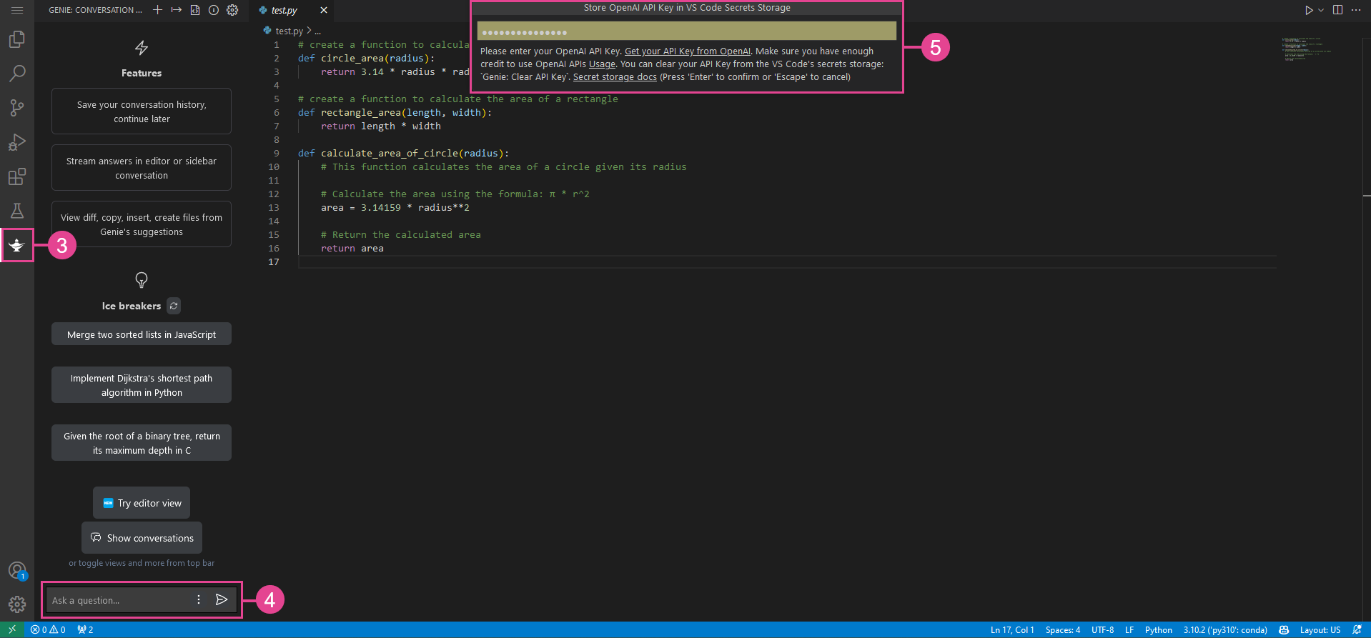 vs code genie