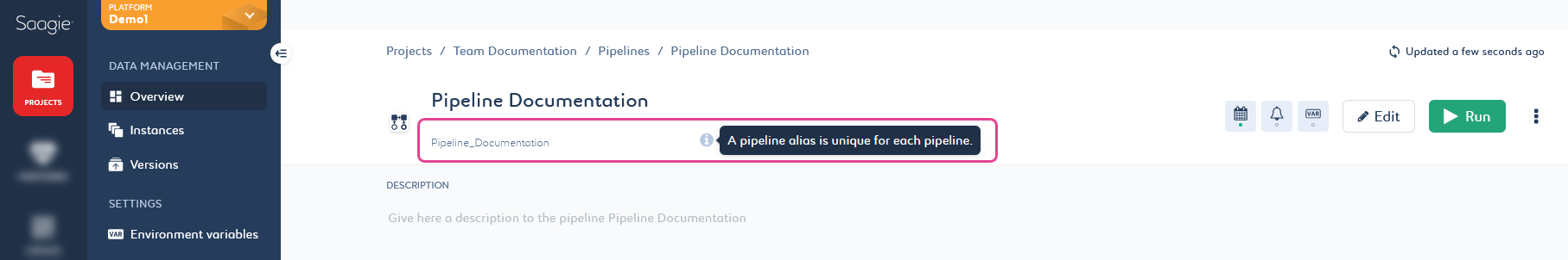 01 pipeline alias